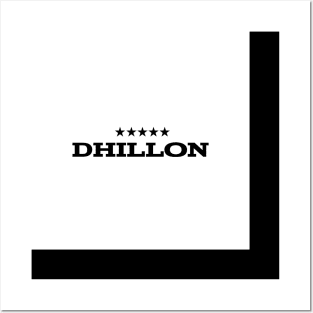 Dhillon is the name of a Jatt Tribe of Northern India and Pakistan Posters and Art